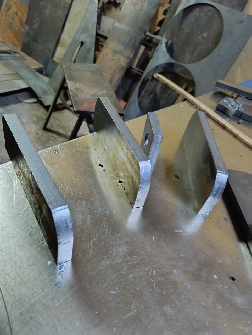 Structured Metal Plate 12