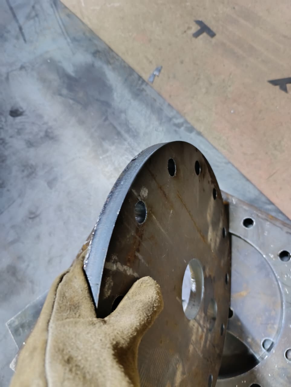 Structured Metal Plate 3