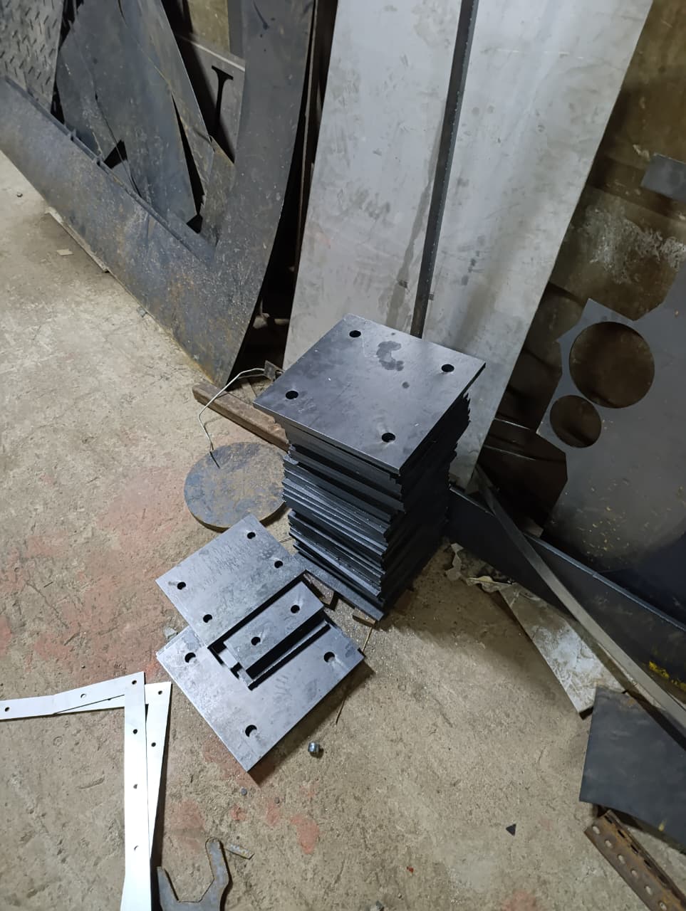 Structured Metal Plate 5
