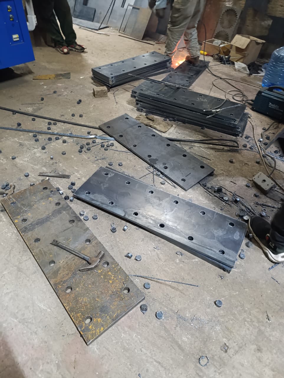 Structured Metal Plate 6